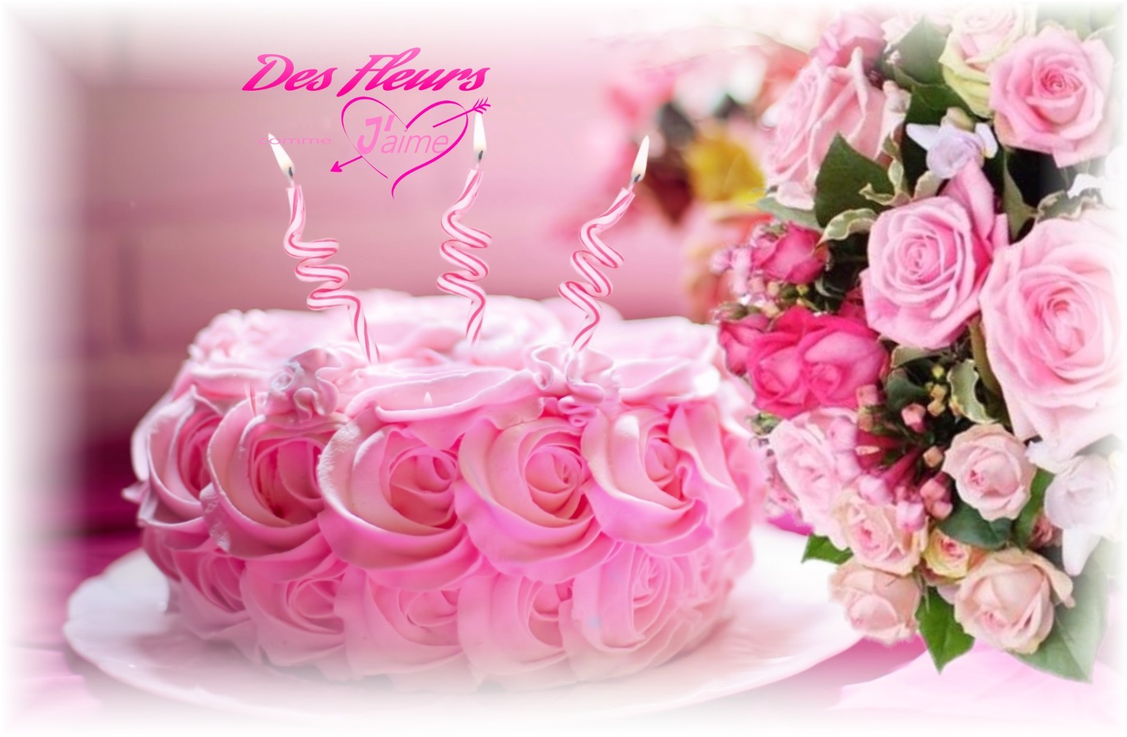 FLEURS POUR ANNIVERSAIRE - FLEURISTE FLEURS