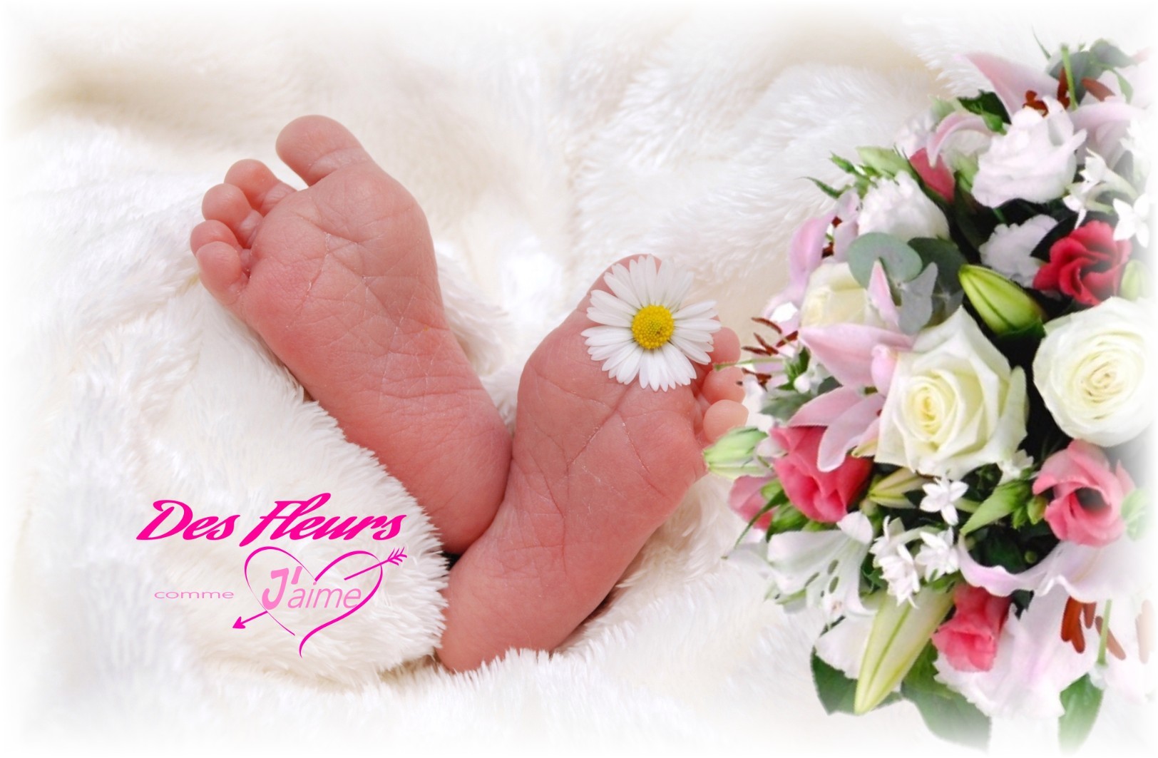 FLEURS POUR NAISSANCE